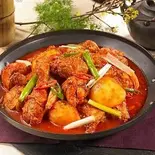鳥辛口鍋（韓国家庭料理コマ）
