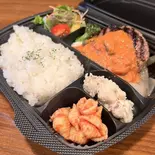 きのこトマトクリームハンバーグ弁当 Mushroom Tomato Cream Sauce Hamburg Lunch Box（ANNIE's Diner）