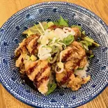 極み鶏の唐揚げ丼(麺酒場ひかる)