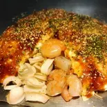 海鮮焼き（お好み焼 れんれん）