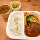 デミグラスハンバーグセット（メーメのイタめし家）