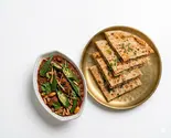 マトンオクラ Mutton Bhindi（Khan Chacha Biryani）