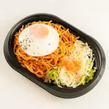 スパゲッティミートソース目玉焼付き（ミレットロード くにたちカフェ）