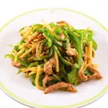 青椒肉絲炒め単品 Green Pepper and Pork Stir-Fry (A La Carte)(ジロー's テーブル 東武練馬イオン前店)