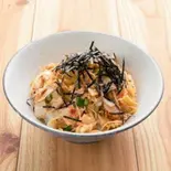 ミニ辛ネギチャーシュー丼(写真は普通サイズ)（ファミリー亭）