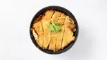 道産もち豚カツ丼（蕎麦切りくろ 大通本店）