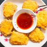 お魚(白身)チヂミ Fish Korean pancake（焼肉ソウル）