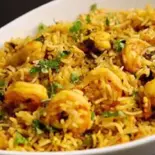 プラウンビラヤニ Prawn Biryani(【スパイス王国インドで長年修行したシェフのこだわり料理】Himalayan Spice and Masala Mart)