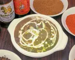 ミックスシーフードとほうれん草のカレー Mixed Seafood ＆ Spinach Curry（アジアン料理 チャンダニ）