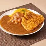 熟成コク旨のカレーオムライス×トンカツ（ふわとろオムライス フレッシュエッグス 博多店）