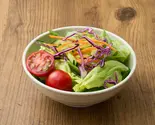 自家製和風ドレッシングサラダ Japanese Dressing Salad(東京スパイス飯 チキンオーバーライス WHITE YELLOW 蔵前)