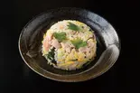 大葉鶏チャーハン Fried Rice with Chicken and Shiso Leaf（上海亭 五反野本店）