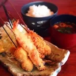 串揚げ5本弁当（牛かつ 宮下）