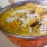 ほうれん草マトンカレー（YUMMY KEBABときわ台）