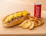 コンボポークチーズステーキ COMBO PORK CHEESE STEAK（【アメリカンホットサンド】GUILTY SAND）