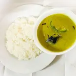 グリーンカレーライス Green Curry Rice（インド料理 Himal）