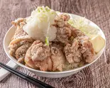 メガ盛りおろしからあげ丼（【めちゃくちゃ旨い！】からあげ丼 まんぞく屋 菊水店）
