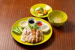 海南ハーフ＆ハーフチキンライスセット（海南チキンライス 夢飯）