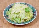 キャベツの塩炒め（龍興楼）