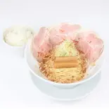 冷製かつおまぜそば+ご飯セット（醤油らーめんピース豊中店）