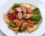 ソー セー ジ チ リ/ Sausage Chilli(indian nepali restaurant&bar swadistha)