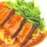 豚角煮丼(けいぐん飯店)