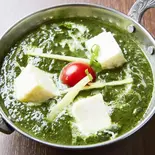 パラクパニールカレー Palak Paneer Curry（シリバラジ 中目黒店）