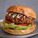 ヴィーガンテリヤキバーガー Vegan Teriyaki Burger（Sonu Sonu）