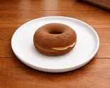 豆腐バナナアップルカスタード（【全粒粉と豆腐のドーナツ】NICORIDONUT）