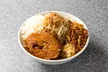 辛い汁なしそば ミニ（ラーメン宮郎）