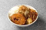 辛い汁なしそば 並盛（ラーメン宮郎）