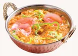 ダルチキンカレー Dal Chicken curry (ナン又ライス付きwith naan or rice)（本格インド料理 マンディル）
