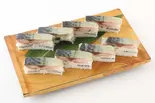 鯖の棒ずし Rod-shaped Sushi topped with Fatty Mackerel（寿司の美登利 総本店）