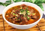 牛肉の四川風煮込み(麻辣水煮牛肉)（祥和食府）