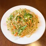 【ネパール風焼そば】野菜チョウミン Vegetable Fried Noodles（インド料理 スワガット）