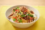 チャプチェ丼（マニマニチキン）