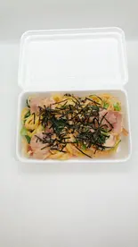 罪な明太マヨ焼きそば（粉もんてんてん）