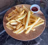 カツオの血合いのフレンチフライ / Fried Bonito Bloodline French Fries（nannca Okinawa 神里原本店）
