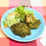 グリーンティッカ1p/Green Tikka (1 pc)（Assam dining garden）