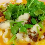 高菜と白身魚の煮込み(中華料理 華宴)
