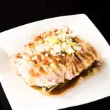 バンバンジー Shredded Chicken with Spicy Sesame Sauce（中華料理上海亭 木場店）