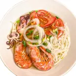 海鮮のビーフン bún hải sản（インチャン ベトナム料理 Inchan Vitnamesefood）