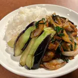 なすみそ飯(中華ばんばん)
