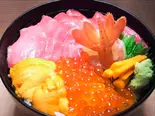贅沢幸福丼(つきじ板前ダイニング斬)