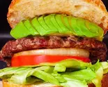 アボカドバーガー（【ハンバーガー】CAFE＆RESTAURANT ARMANDO）