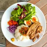 角煮ライスプレート RICE PLATE WITH STEWED PORK CUBES（LILY CAFE リリーカフェ 新百合ヶ丘）