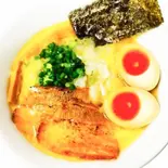 味玉鶏白湯ラーメン 塩or醤油 White Chicken Broth Ramen with Marinated Egg: Salt or Soy Sauce(麺匠 鶏吟本店)