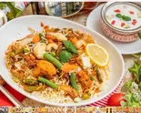 野菜ビリヤニ(vegetable biryani )(インド料理サッカール)