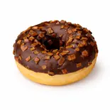 ダークチョコドーナツ(クレープ&スイーツ M's cafe (エムズカフェ) 鶯谷店)