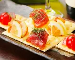 クリームチーズの西京みそ漬け(四季旬彩 料理人が魅せる神田和食店 桃源郷)
